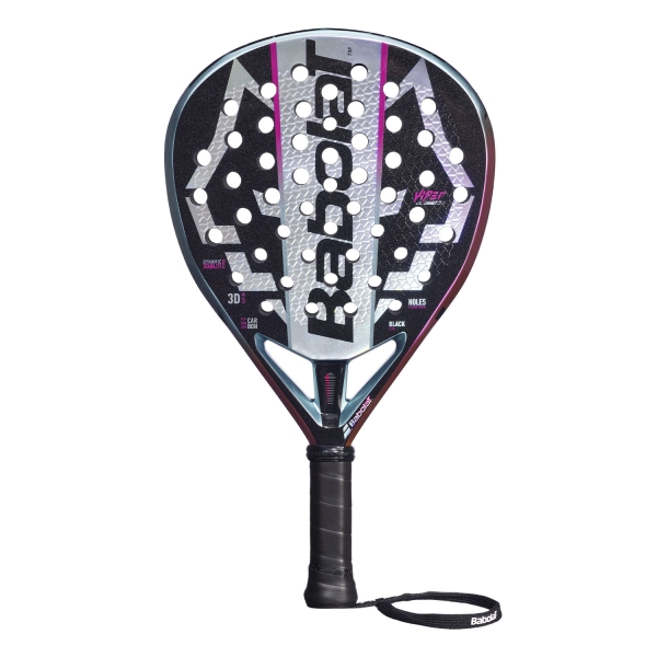 Babolat Viper Soft Juan Lebrón 3.1 Padel - Black/Purple/Sky Blue