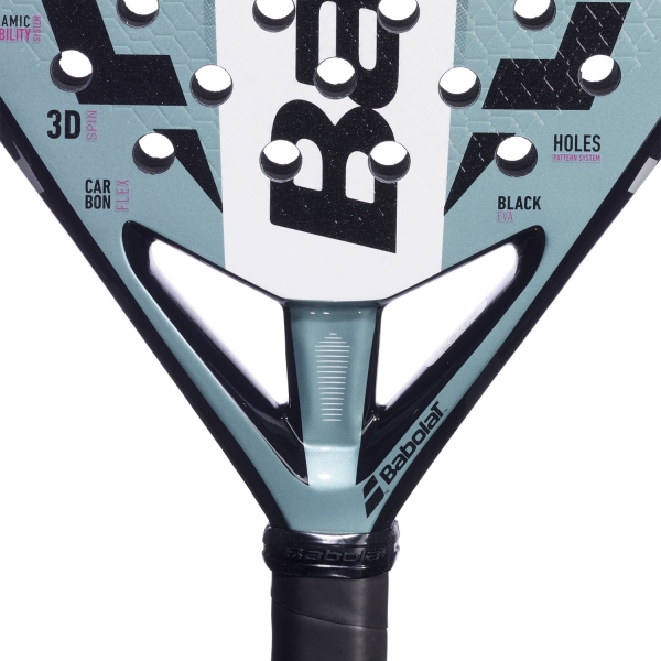 Babolat Veron Juan Lebrón 3.1 Padel - Sky Blue/Black