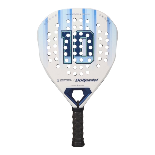 Bullpadel Neuron 02 Edge LTD Argentina Padel - White/Blue
