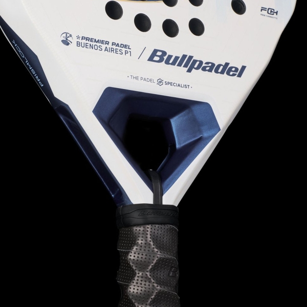 Bullpadel Neuron 02 Edge LTD Argentina Padel - White/Blue