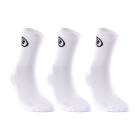 Bullpadel Pro x 3 Calcetines - Blanco