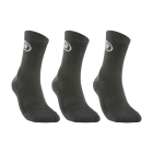 Bullpadel Pro x 3 Calcetines - Negro/Blanco