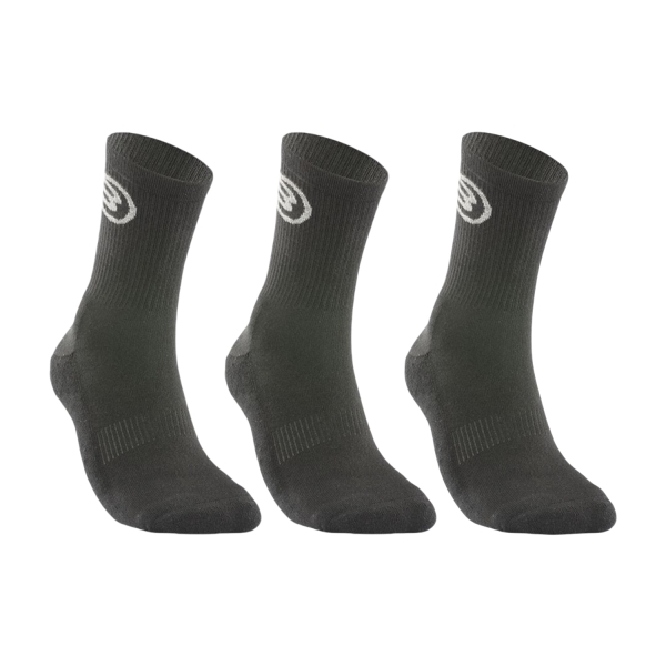 Tennis Socks Bullpadel Pro x 3 Socks  Negro/Blanco 493371005