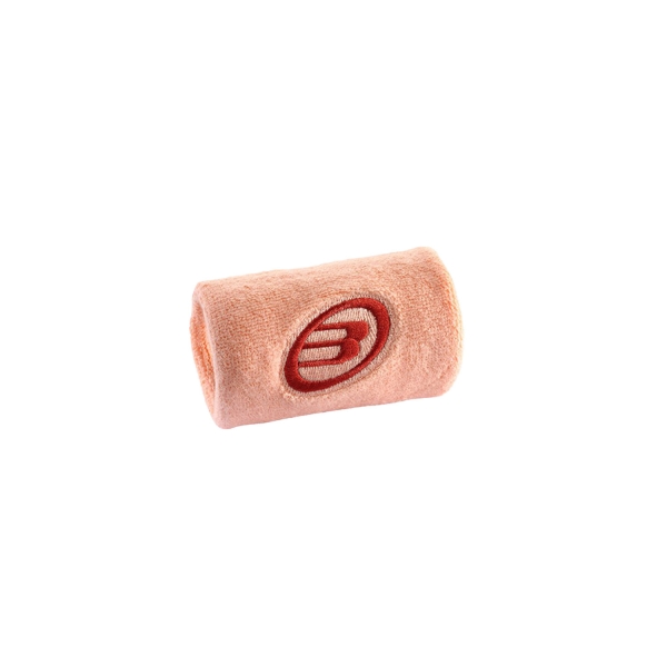 Bullpadel Pro Muñequeras Cortas - Naranja Pastel/Pomelo