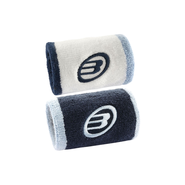 Muñequeras Tenis Bullpadel Pro Munequeras Cortas  Hueso/Oceano Profundo 493406020400