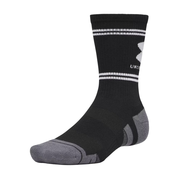 Under Armour Performance Tech Nov x 3 Socks - Ultimate Black/White