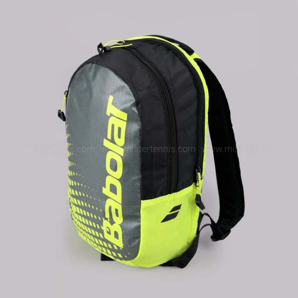 Babolat Court Backpack Junior - Metallic Grey/Black/Fluo Yellow