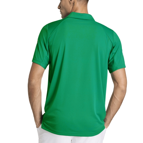 adidas 3 Stripes Club Polo - Semi Court Green