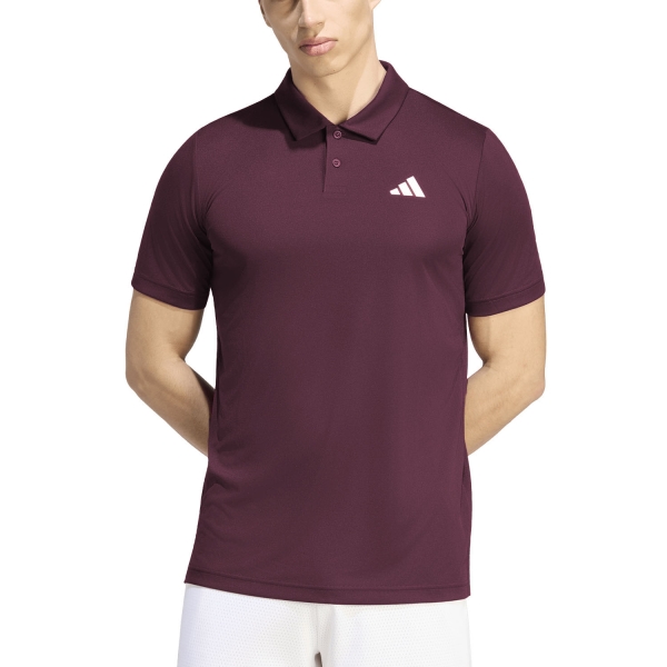 Polo Tennis Uomo adidas Climacool Club Polo  Maroon KS8316