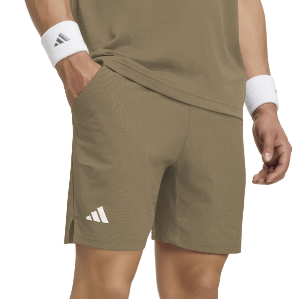 Pantaloncini Tennis Uomo adidas Climacool Ergo 7in Pantaloncini  Khaki Six KR0509