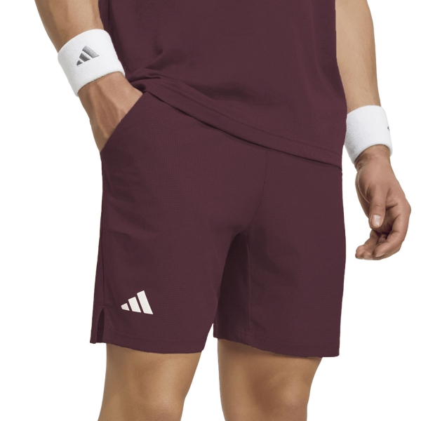 Men's Tennis Shorts adidas Climacool Ergo 7in Shorts  Maroon KR0510