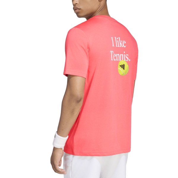 adidas Tennis Category Graphic T-Shirt - Pure Turbo
