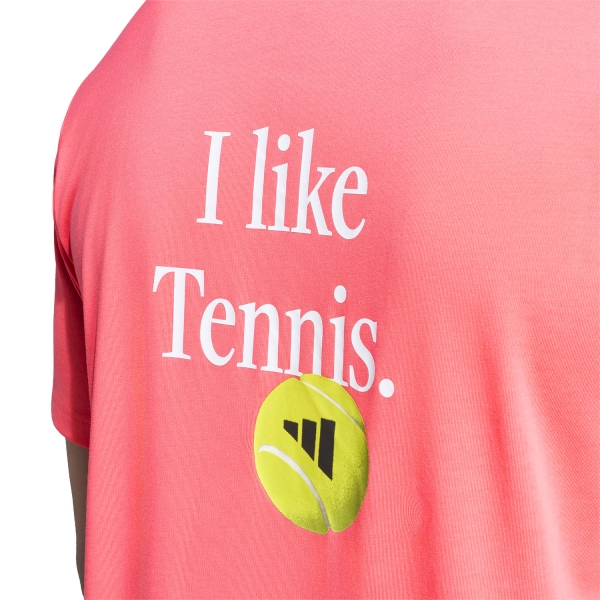 adidas Tennis Category Graphic T-Shirt - Pure Turbo