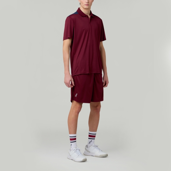 Australian Ace Logo Classic 8in Shorts - Rubino