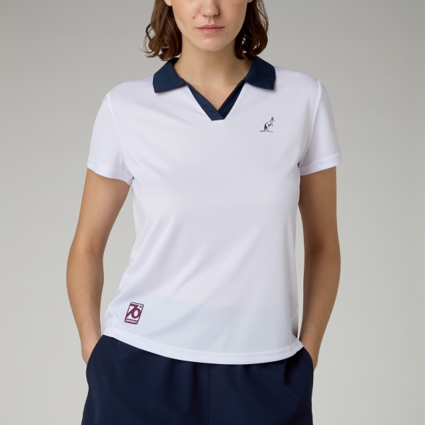 Camisetas y Polos de Tenis Mujer Australian Perfect Polo  Bianco TEDPO0004002