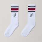 Australian Stripes Calcetines - Bianco/Eclipse/Rubino Australian Stripes Calcetines - Bianco/Eclipse/Rubino