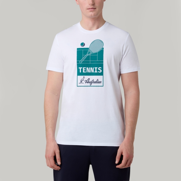  Australian Tactics Graphic Maglietta  Bianco TEUTS0097002
