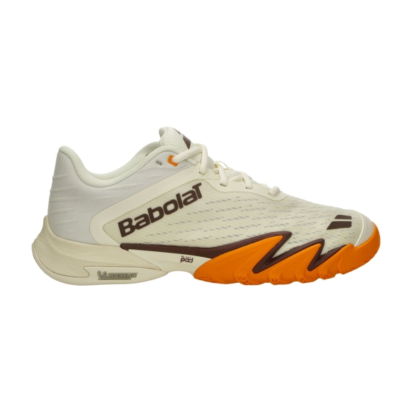 Calzado padel Babolat Premura 3 Cream/Orange 3A0F26B7521113