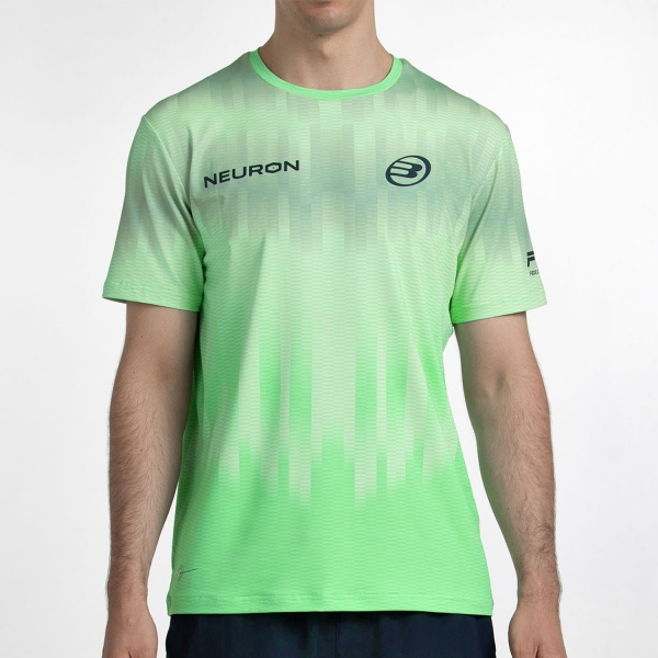Maglietta Tennis Uomo Bullpadel Chingotto Maglietta Verde Acido 492740047