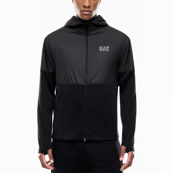 Men's Tennis Jackets EA7 VIGOR7 Jacket Black 7M002179AF26310UC001