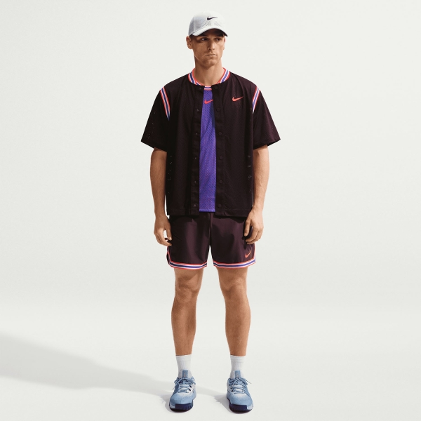 Nike Court Slam Carlos Giacca - Burgundy Ash/Bright Crimson