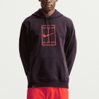 Nike Court Dri-FIT Sudadera - Burgundy Ash/Bright Crimson Nike Court Dri-FIT Sudadera - Burgundy Ash/Bright Crimson