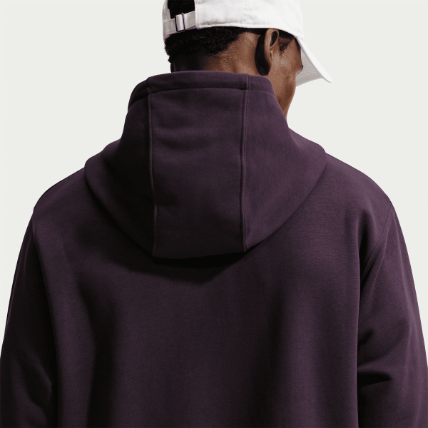 Nike Court Dri-FIT Sudadera - Burgundy Ash/Bright Crimson