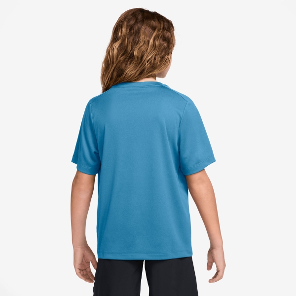 Nike Multi Refresh T-Shirt Boy - Light Current Blue