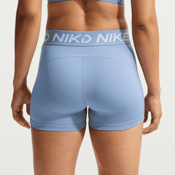 Nike Pro Dri-FIT 365 3in Shorts - Work Blue/White