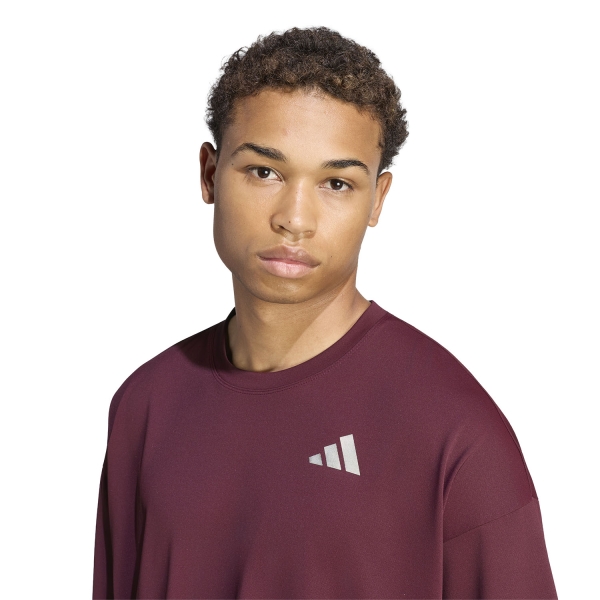 adidas CLIMACOOL+ Pro T-Shirt - Maroon
