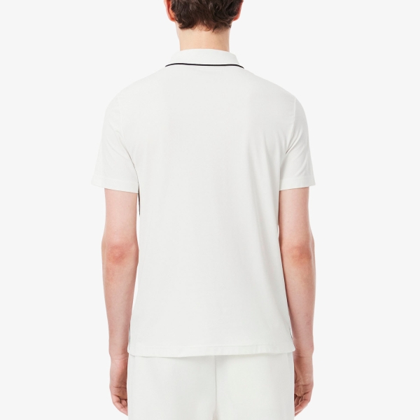 Lacoste Heritage Polo - Blanc/Bleu Marine