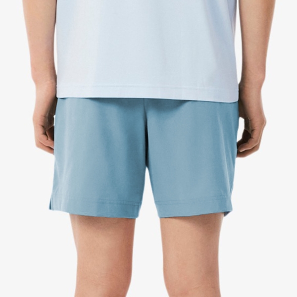 Lacoste Reflective Accent Ultra Dry 7in Shorts - Bleu