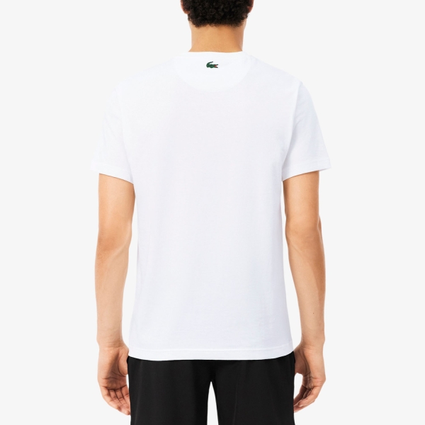 Lacoste X Daniil Medvedev Graphic Camiseta - Blanc