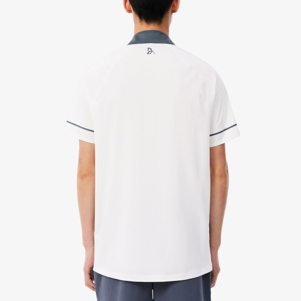 Lacoste X Novak Djokovic On Court Polo - Farine/Urbain