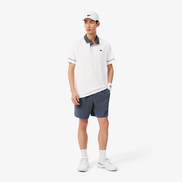 Lacoste X Novak Djokovic On Court Polo - Farine/Urbain