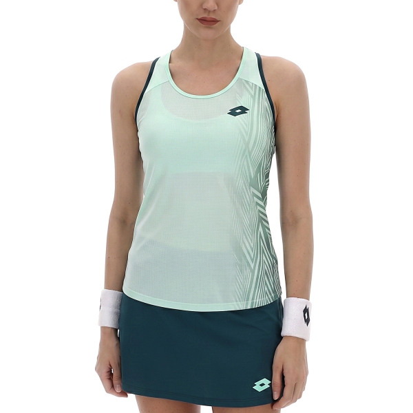 Canotte Tennis Donna Lotto Tech VI Canotta  Glacier Green 223348EPK
