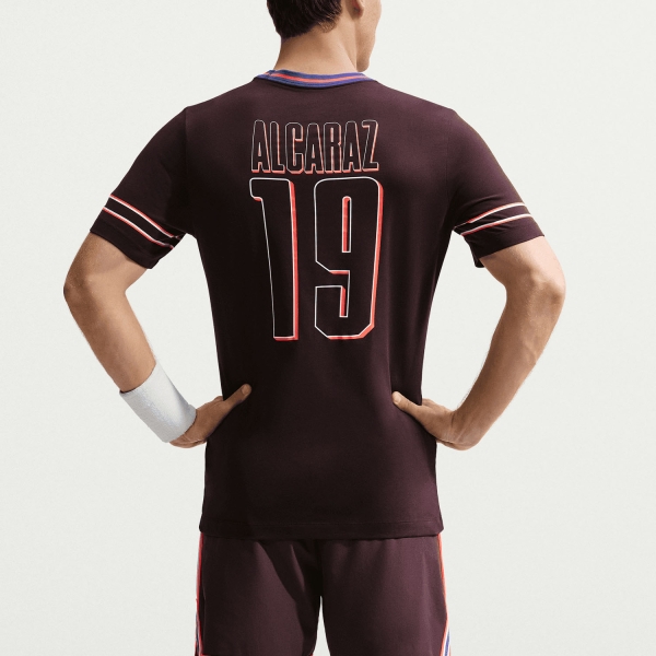 Nike Carlos Alcaraz Maglietta - Burgundy Ash