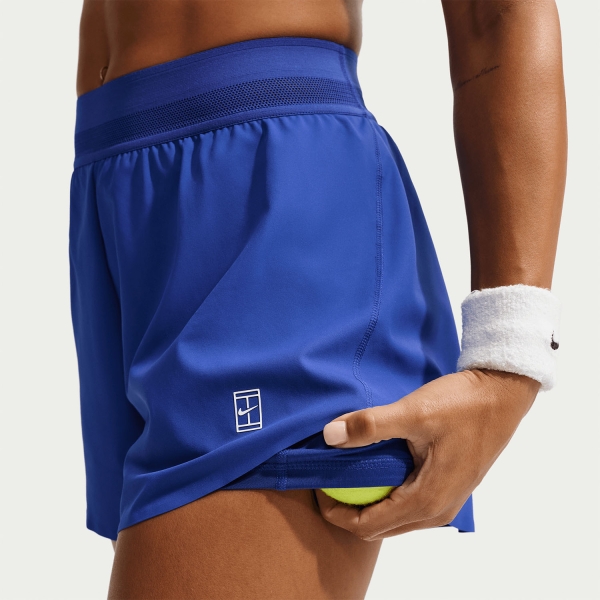 Nike Court Ace Advantage 2in Shorts - Old Royal/White