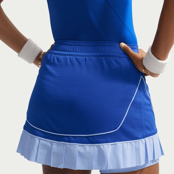 Nike Court Advantage Novelty Falda - Old Royal/Aluminum/White