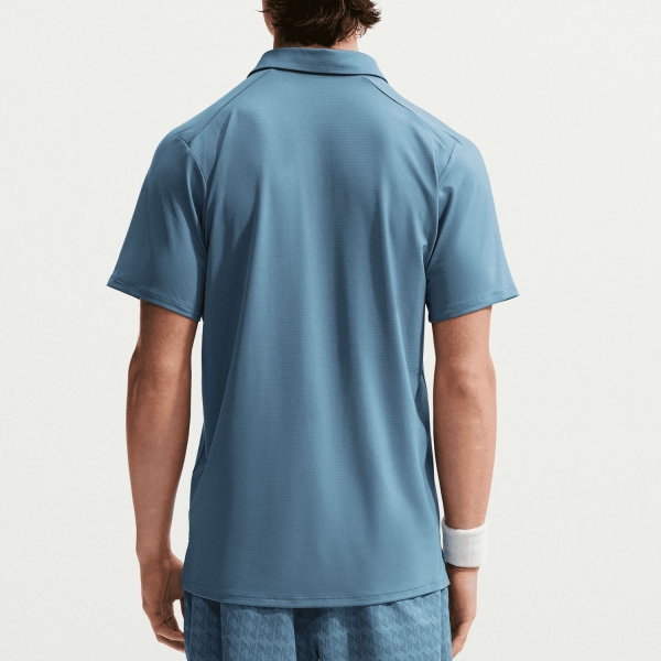 Nike Court Advantage Polo - Smokey Blue/White