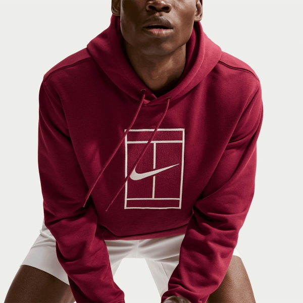 Nike Court Dri-FIT Sudadera - Team Red/Pale Ivory