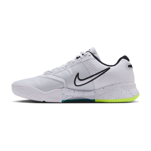 Nike Court Lite 4 HC - White/Black/Volt/Energy