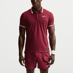 Nike Court Slam Jannik Polo - Team Red/Pale Ivory
