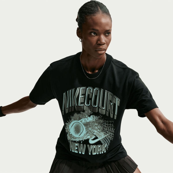 Nike Court Slam Camiseta - Black