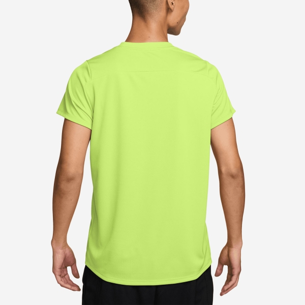 Nike Court Victory Maglietta - Light Lemon Twist/Black