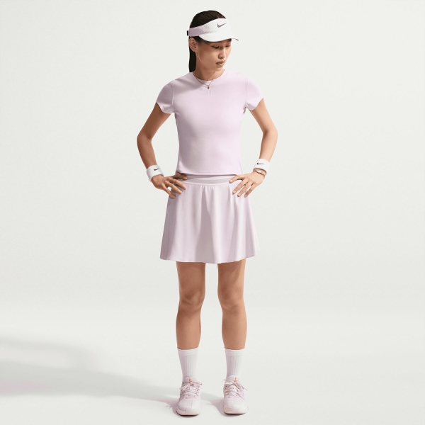 Nike Court Dri-FIT Advantage Pro Maglietta - Bleached Lilac/White