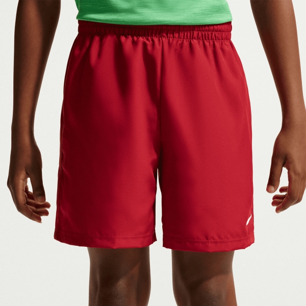 Tennis Shorts and Pants for Boys Nike DriFIT Icon 6in Shorts Boy  Tough Red/White DX5382608