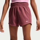 Nike Dri-FIT One 3in Pantaloncini Bambina - Pink Smoke/White