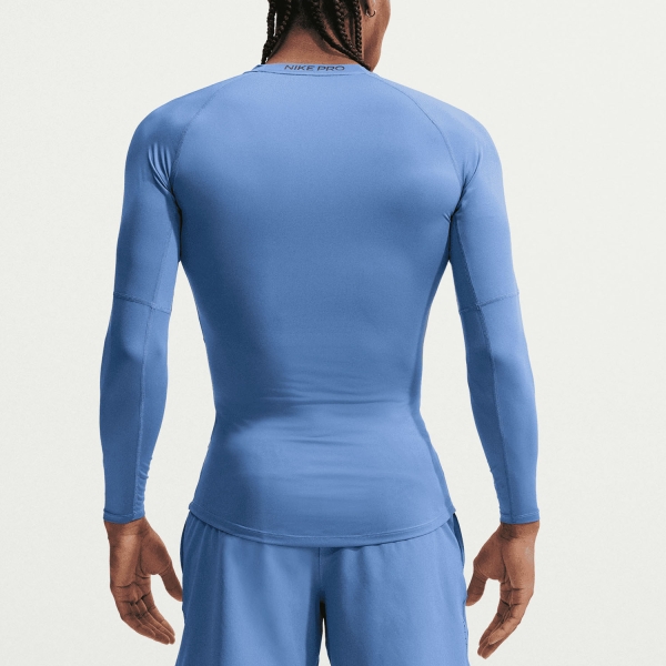 Nike Dri-FIT Pro Shirt - Indigo Storm/Black