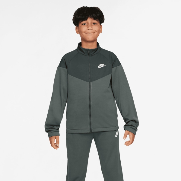 Boy Chandales y Sudadera Nike DriFIT Chandal Ninos  Camo Green/Black Spruce/White HQ9315303